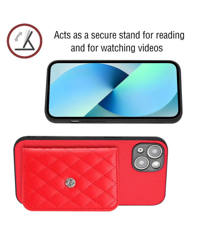 Coque iPhone 15 Plus porte-cartes Series-8