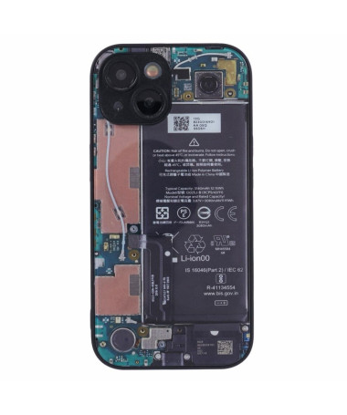 Coque iPhone 15 Plus Motif Carte Mère