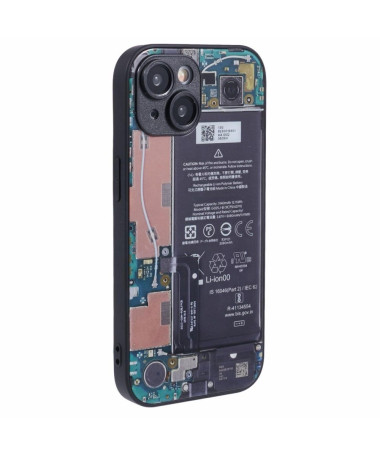 Coque iPhone 15 Plus Motif Carte Mère