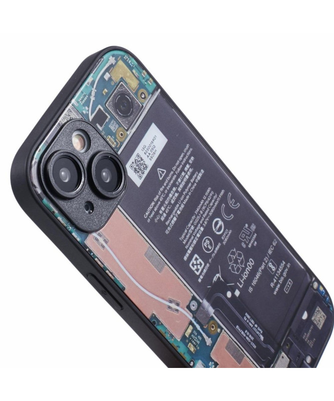 Coque iPhone 15 Plus Motif Carte Mère
