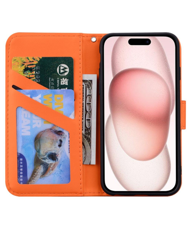Housse iPhone 15 Plus - Grenouille joyeuse
