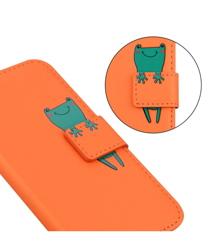 Housse iPhone 15 Plus - Grenouille joyeuse