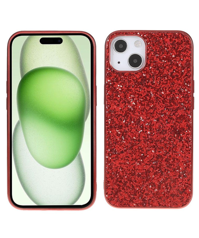 Coque iPhone 15 Plus Paillettes Glamour