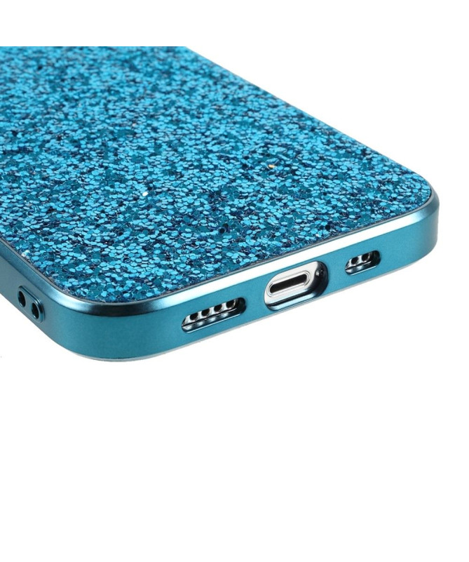 Coque iPhone 15 Plus Paillettes Glamour