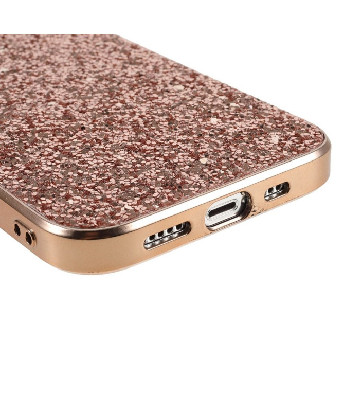 Coque iPhone 15 Plus Paillettes Glamour