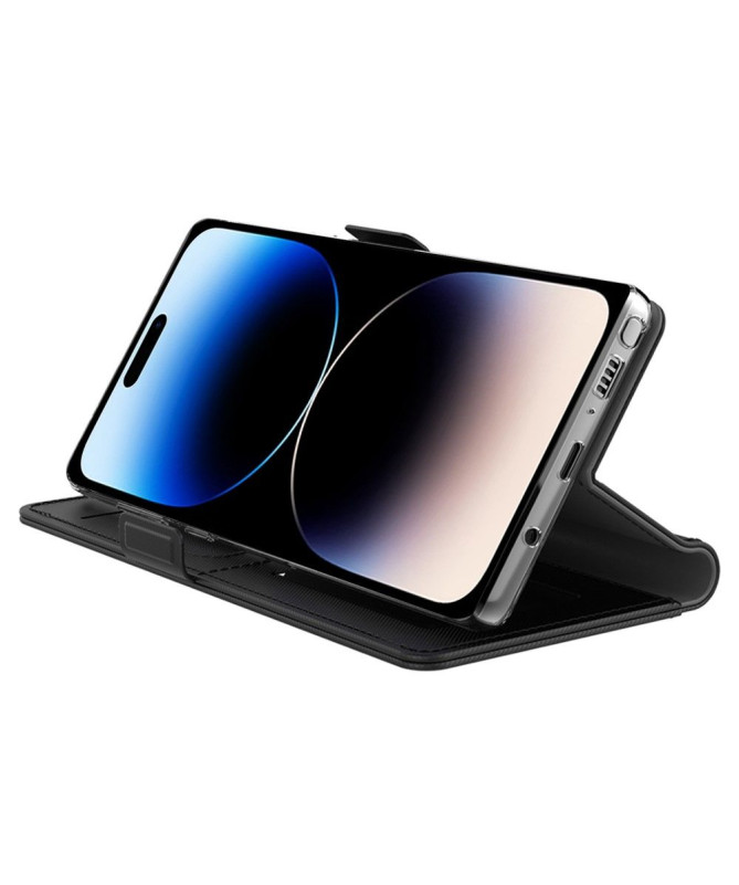 Housse iPhone 15 Plus premium porte cartes avec miroir