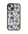 Coque iPhone 14 Plus Esquisse de Cactus