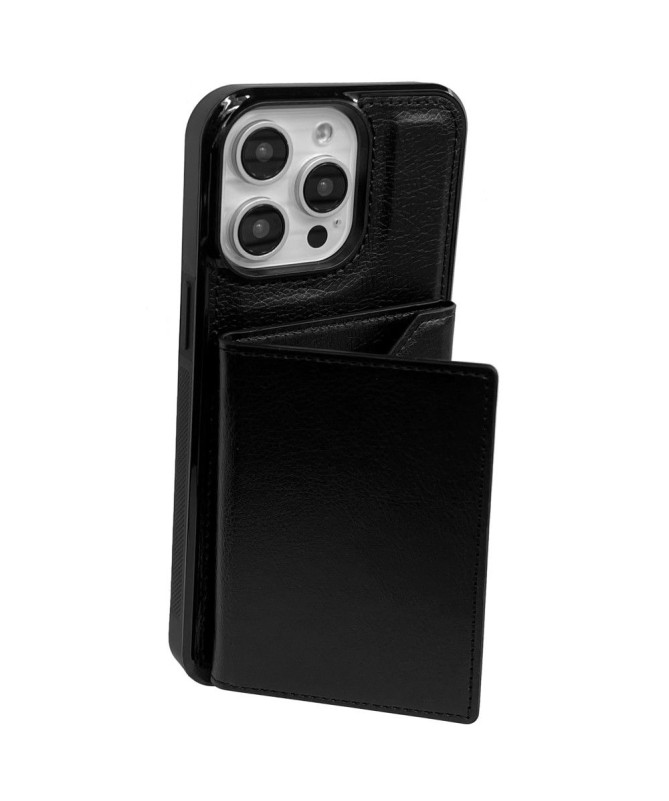 Coque iPhone 14 Pro Max avec Porte-cartes Détachable et Support