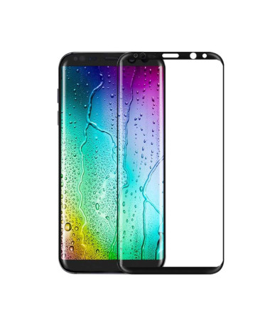 Protection en verre trempé pour Samsung Galaxy S8 - Noir