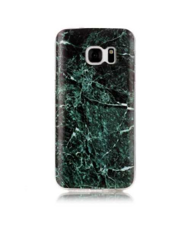 Coque Samsung Galaxy S7 Marbre - Vert