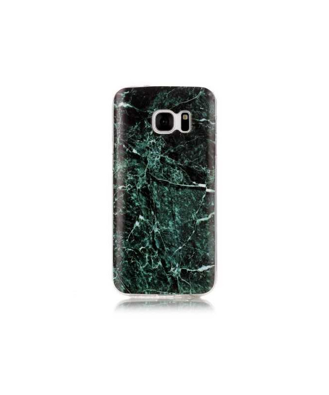 Coque Samsung Galaxy S7 Marbre - Vert