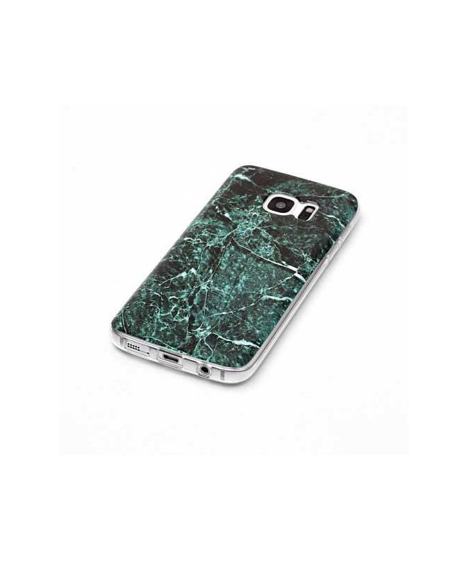 Coque Samsung Galaxy S7 Marbre - Vert