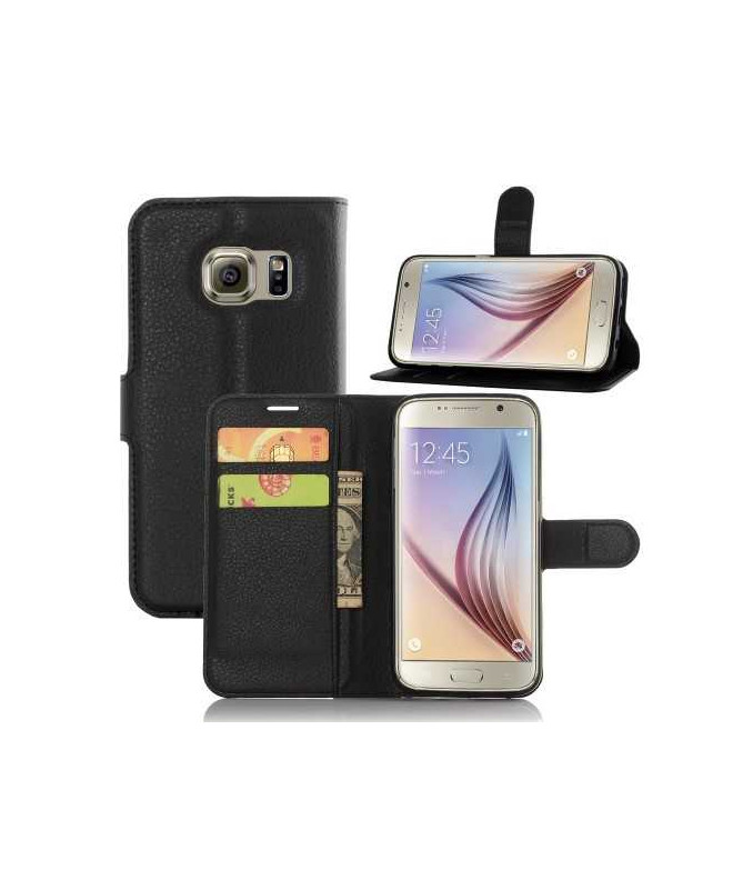 Housse Samsung Galaxy S7 Portefeuille Style Cuir