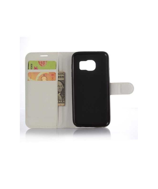 Housse Samsung Galaxy S7 Portefeuille Style Cuir