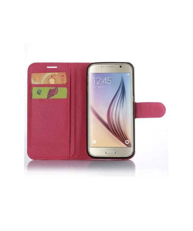 Housse Samsung Galaxy S7 Portefeuille Style Cuir