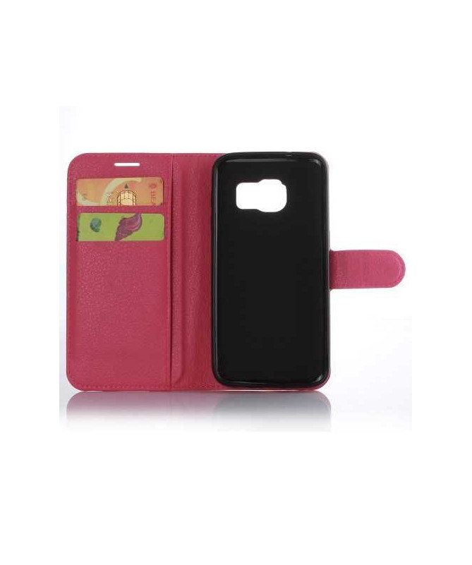 Housse Samsung Galaxy S7 Portefeuille Style Cuir