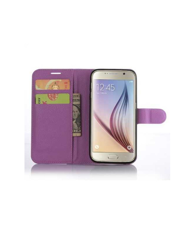 Housse Samsung Galaxy S7 Portefeuille Style Cuir