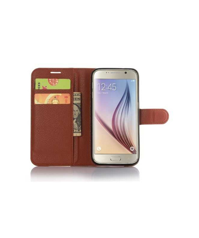 Housse Samsung Galaxy S7 Portefeuille Style Cuir