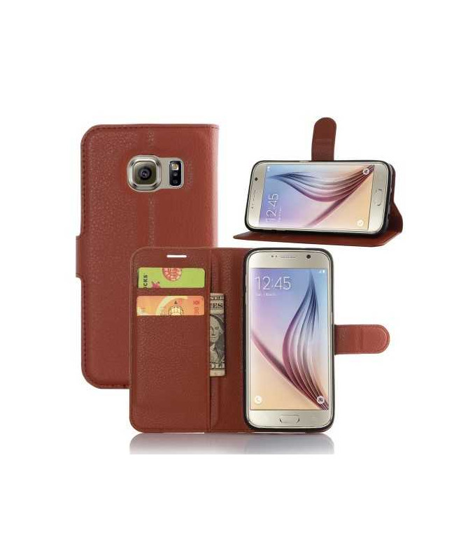 Housse Samsung Galaxy S7 Portefeuille Style Cuir