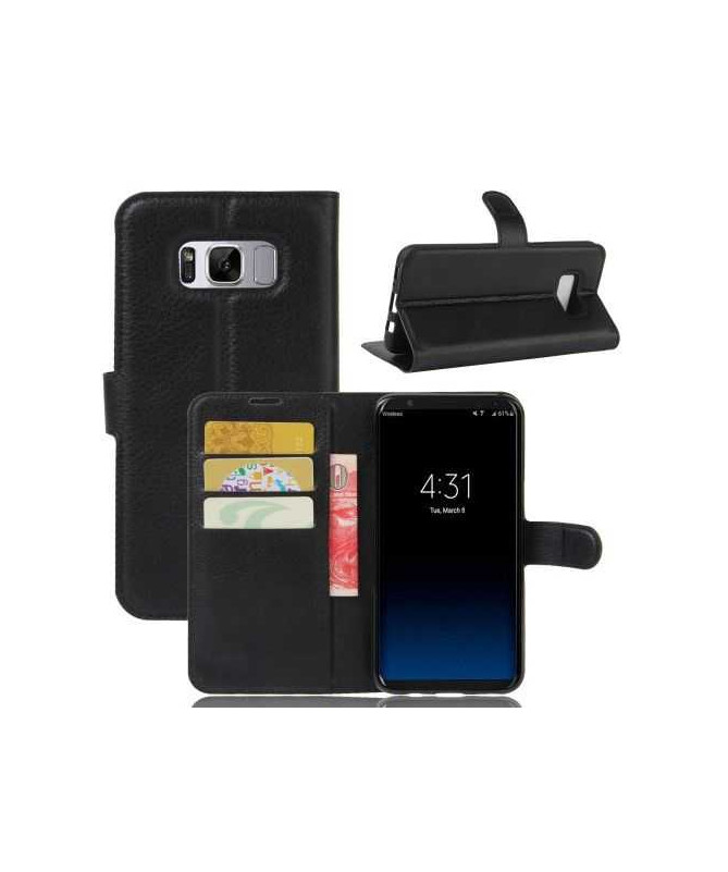 Housse Samsung Galaxy S8 Portefeuille Style Cuir
