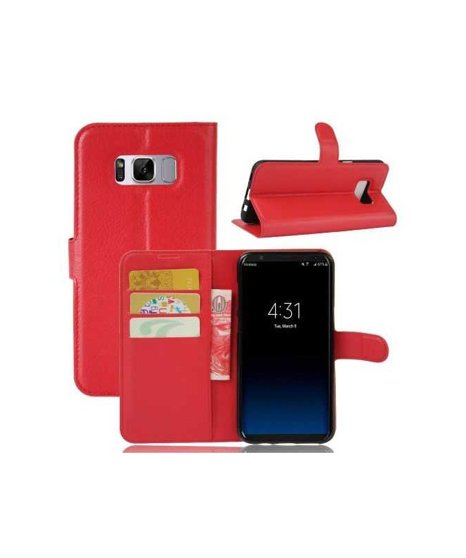 Housse Samsung Galaxy S8 Portefeuille Style Cuir