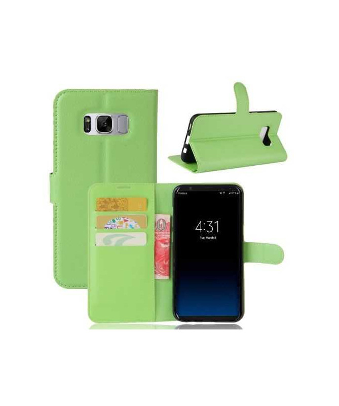 Housse Samsung Galaxy S8 Portefeuille Style Cuir