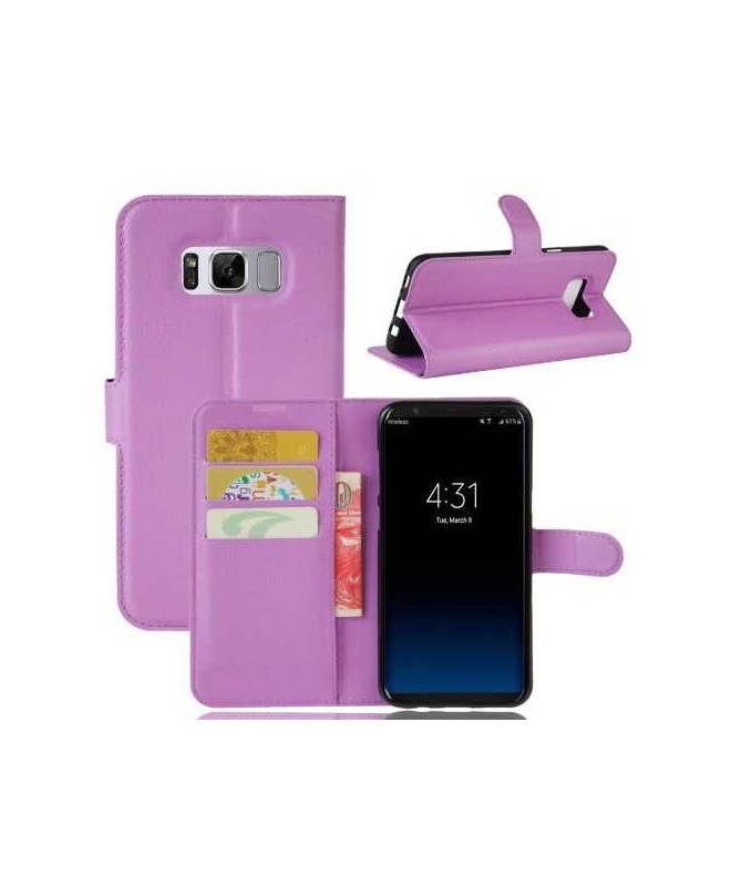 Housse Samsung Galaxy S8 Portefeuille Style Cuir