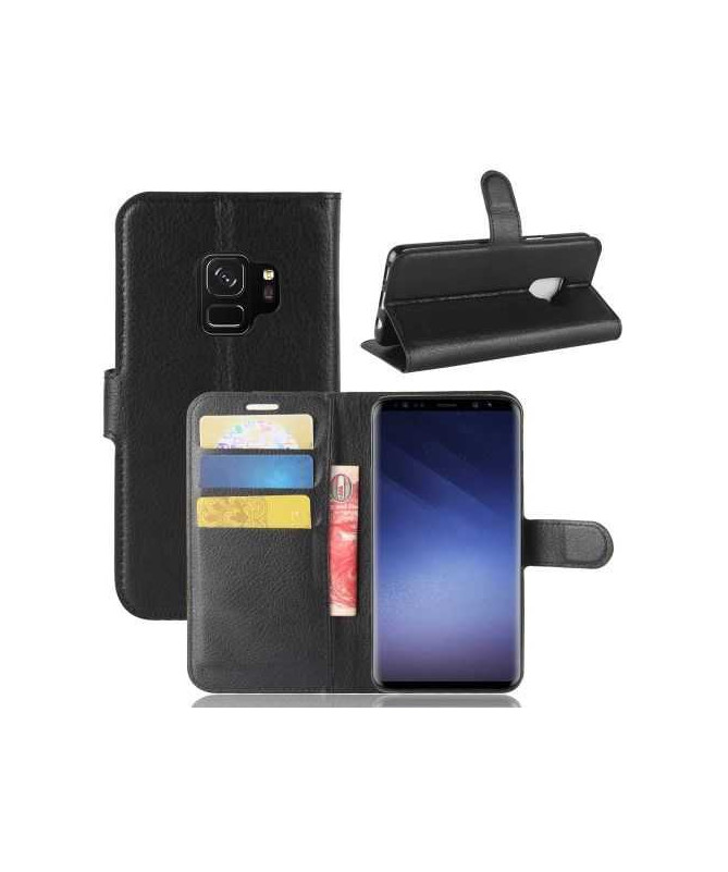 Housse Samsung Galaxy S9 Style Cuir Portefeuille