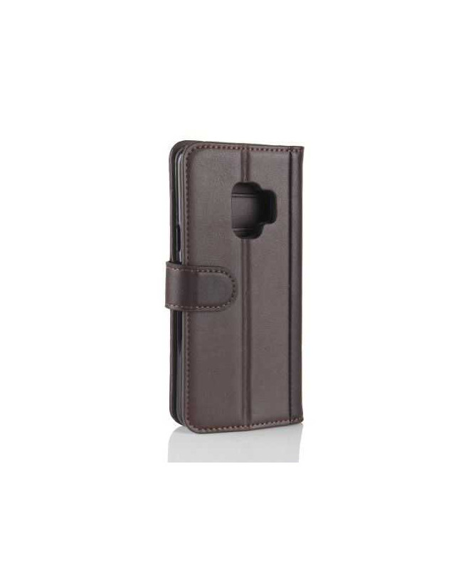 Housse Samsung Galaxy S9 Cuir Premium - Marron