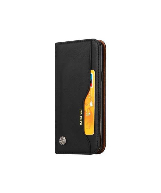 Housse Samsung Galaxy S9 Leather Wallet - Noir