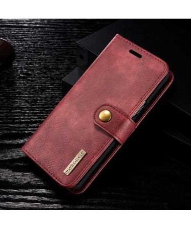 Housse portefeuille + coque amovible Samsung Galaxy S9 - Rouge