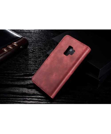 Housse portefeuille + coque amovible Samsung Galaxy S9 - Rouge