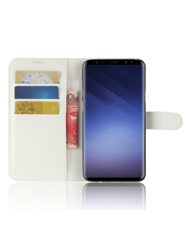 Samsung Galaxy S9 Plus - Housse style cuir porte cartes