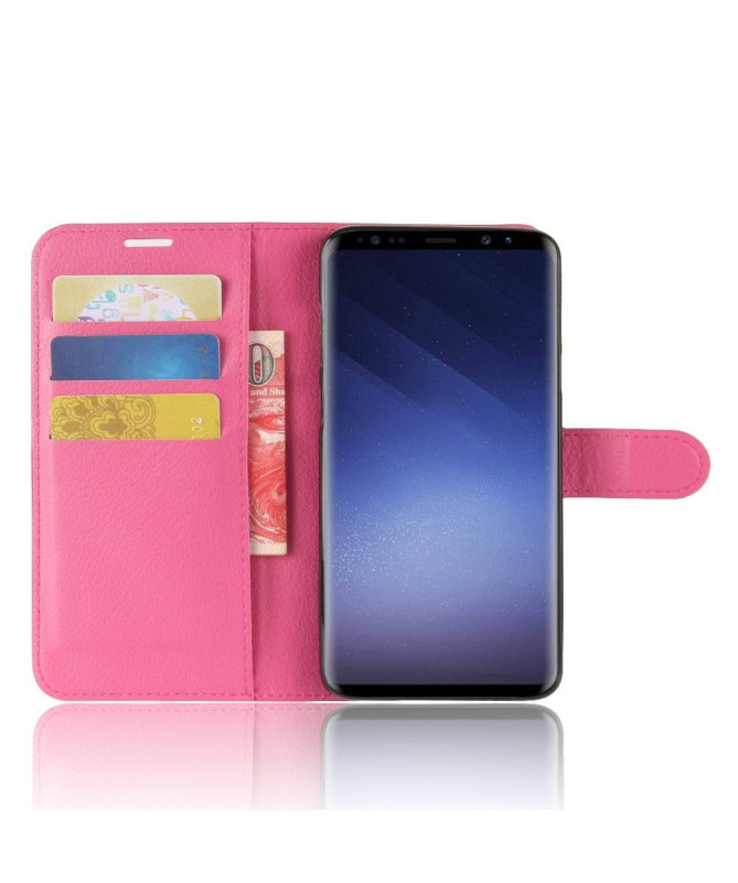 Samsung Galaxy S9 Plus - Housse style cuir porte cartes