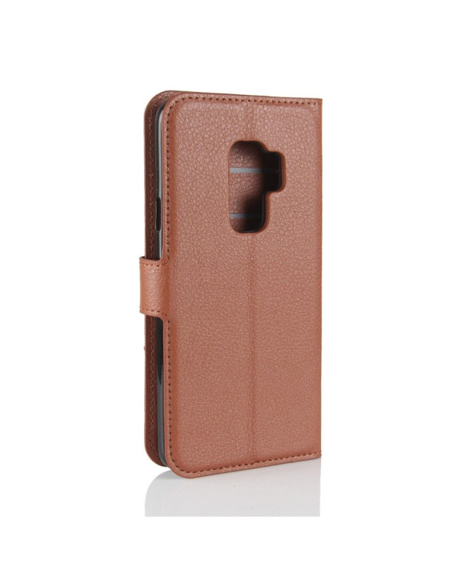 Samsung Galaxy S9 Plus - Housse style cuir porte cartes