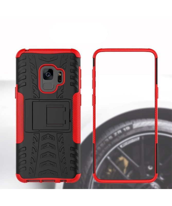 Coque Samsung Galaxy S9 Plus antidérapante avec support intégré