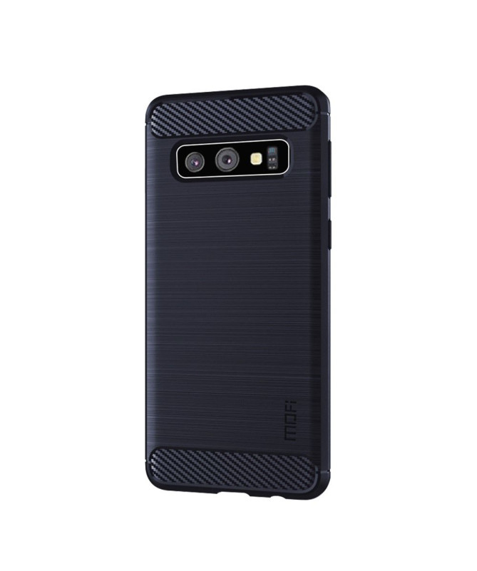 Coque Samsung Galaxy S10 gel brossé Mofi