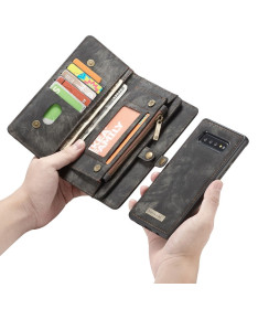 Samsung Galaxy S10 - Coque et étui portefeuille 2-en-1 - Noir