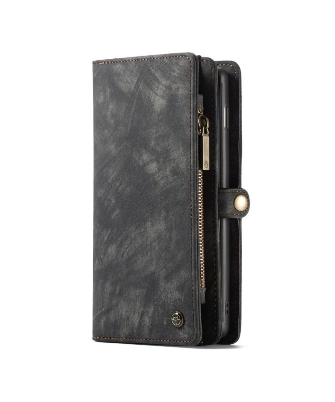 Samsung Galaxy S10 - Coque et étui portefeuille 2-en-1 - Noir