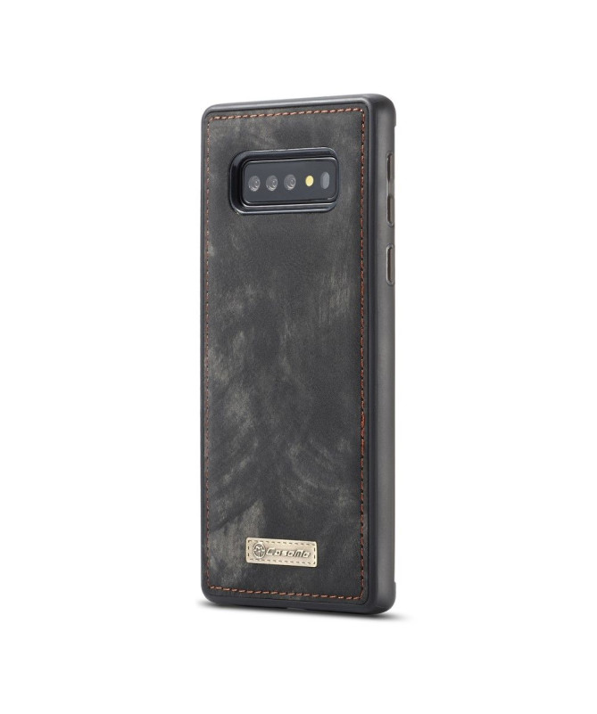 Samsung Galaxy S10 - Coque et étui portefeuille 2-en-1 - Noir