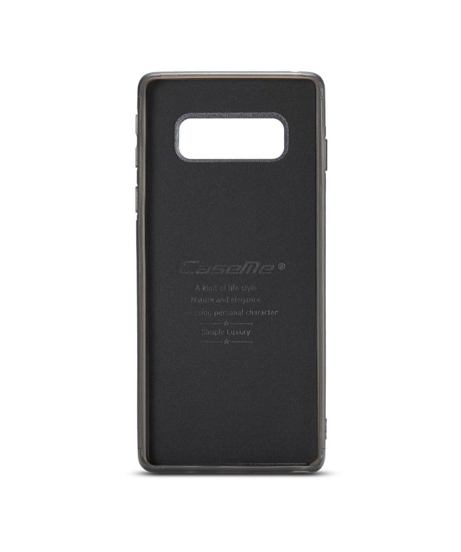 Samsung Galaxy S10 - Coque et étui portefeuille 2-en-1 - Noir