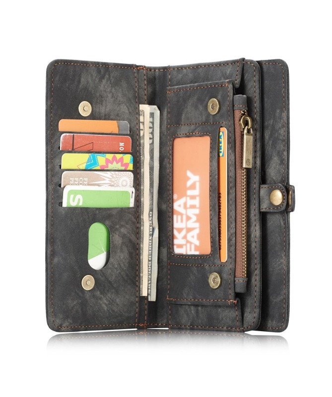 Samsung Galaxy S10 - Coque et étui portefeuille 2-en-1 - Noir