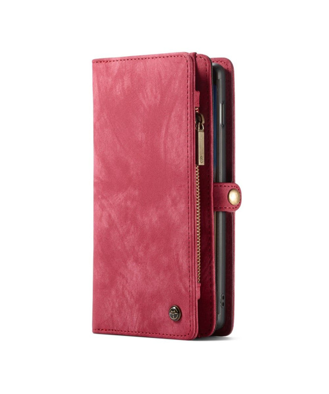 Samsung Galaxy S10 - Coque et étui portefeuille 2-en-1 - Rouge