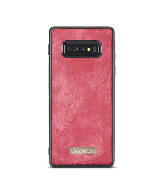 Samsung Galaxy S10 - Coque et étui portefeuille 2-en-1 - Rouge