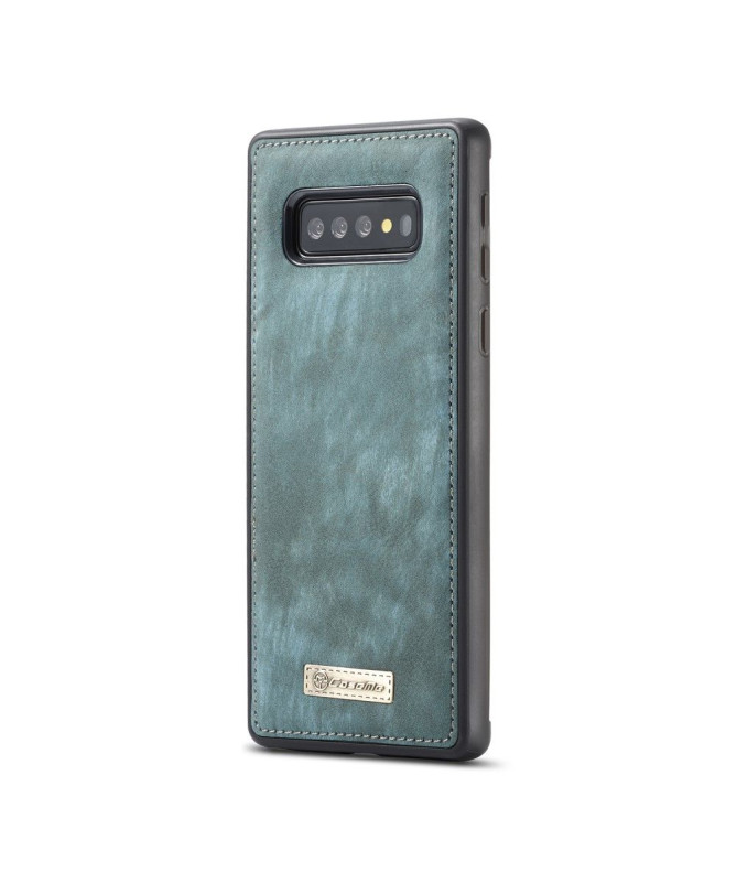 Samsung Galaxy S10 - Coque et étui portefeuille 2-en-1 - Vert