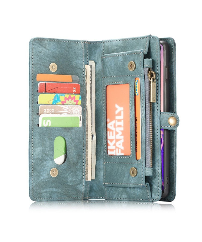 Samsung Galaxy S10 - Coque et étui portefeuille 2-en-1 - Vert
