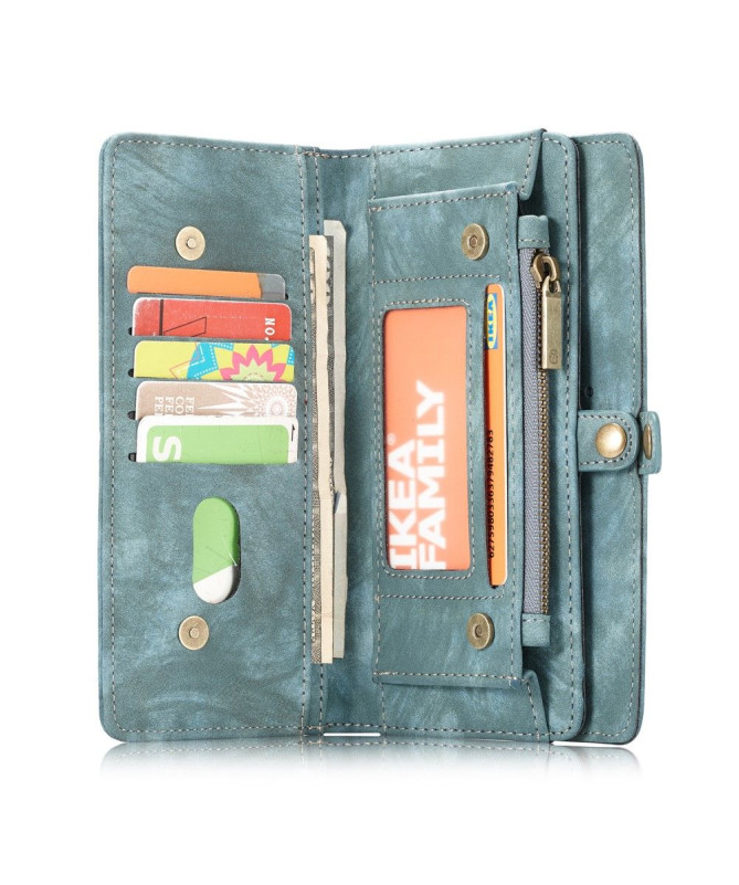 Samsung Galaxy S10 - Coque et étui portefeuille 2-en-1 - Vert