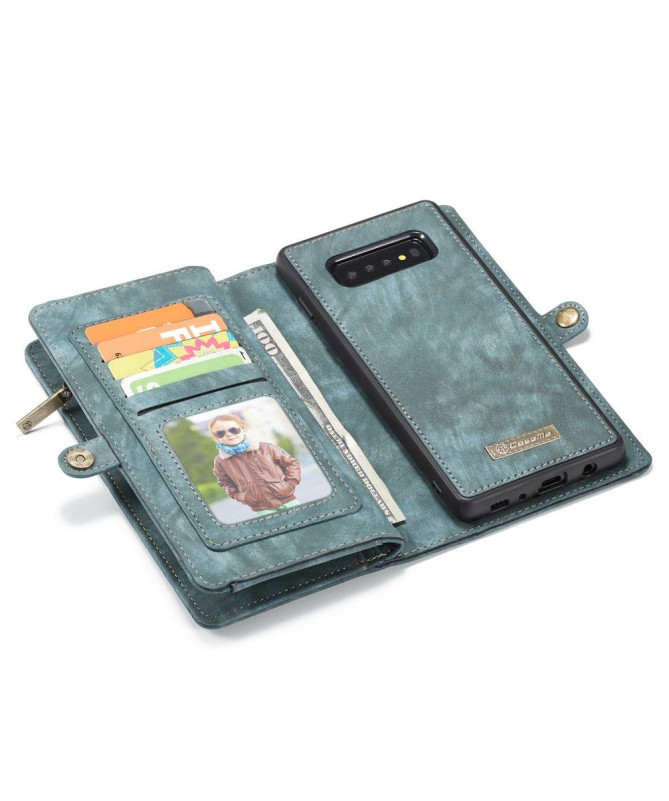 Samsung Galaxy S10 - Coque et étui portefeuille 2-en-1 - Vert