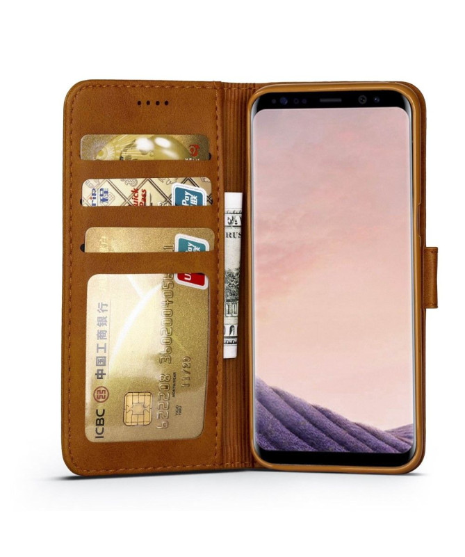 Housse Samsung Galaxy S8 Plus Leather Case