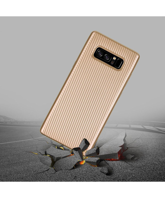 Samsung Galaxy S10 - Coque revêtement fibre de carbone